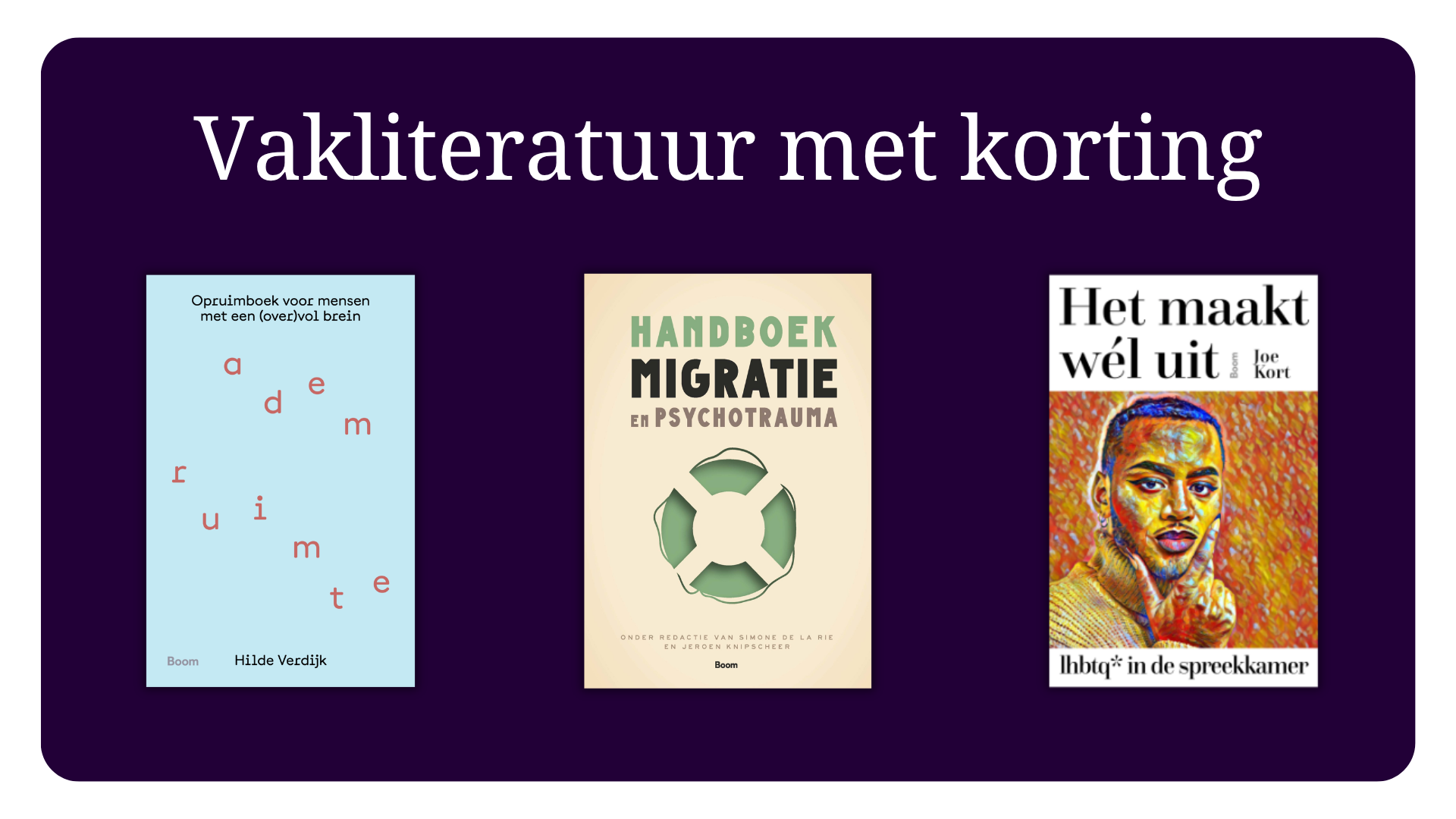 Boekenclub 2e kwartaal 2026